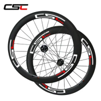 CSC Disc Brake 23mm Width 60mm Clincher carbon road wheels Cyclocross wheelset