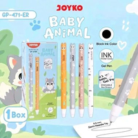 ERASABLE PEN JOYKO GP-471 ER BABY ANIMAL (12PCS)