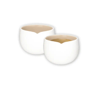 【Nespresso】Origin Espresso 雙層陶瓷杯組(內含2只 Espresso 雙層陶瓷咖啡杯_80ml)