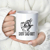 11oz Funny Coffee Mug - Ceramic Tea Cup - Humor Mug For Dad Father's Day  for restaurants/cafes