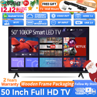 Rtong digital TV 55 50 32 26 inches Full HD LED slim flat screen yotube Netflix smart evision monitor WiFi Android TV
