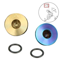 Bike Bleed Titanium Screw And O-Ring For-Shimano XT/SLX/Zee, Deore &amp; LX Bicycle Hydraulic Disc Brake Screw Components