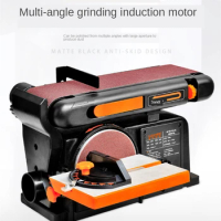 550W Abrasive Belt Sanding Machine Sandpaper Machine Polishing Machine Polishing Machine Woodworking Polishing Tool