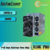 New in stock Antminer S19K pro 120t Asic crypto miner Bitcoin miner BTC 3200w Original version Free shipping