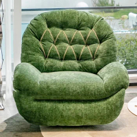 *Office Luxury Plush Living Room Sofa Modern Single Recliner Arm Sofa Bed Couch Set Modernos Para Sala Bedroom Furniture