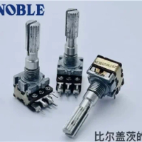 1 PCS NOBLE Japanese RK12 Dual B100K × 2. The volume adjustment shaft of the Pioneer Technology amplifier is 25mm long