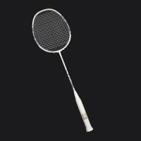 Guang Yu A1 Badminton Racket, Carbon T700, Ultra Light 4U, Professional, Durable, Single, Offensive, Defensive String, 22-30lbs