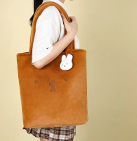 Miffy tote bag brown original