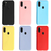Candy Color Soft Cases For Samsung Galaxy A11 A12 A22 A32 A42 A52 A72 Cute Fashion Gifts For Fundas Silicon Soft Back Cover