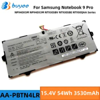 15.4V 54Wh 3530mAh AA-PBTN4LR Laptop Battery For Samsung Notebook 9 Pro NP940X5M NP940X3M NT930SBV NT930SBE NT950QAA Series