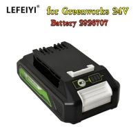 Replace for Greenworks Battery 24V 4.0Ah 2926707 Bag 7082984