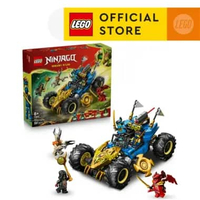 LEGO Ninjago 71856 Jay's Transforming Car (387 Pieces), Building Block, Toys, Bricks