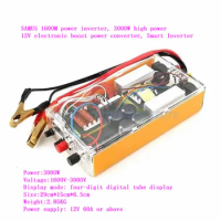 3000W High power 12V electronic booster, power converter, Smart Inverter SAMUS 1600M