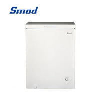 Smad 5 cu ft Chest Freezer Deep Compact For Apartments Kitchen with flip-up lid &amp; Removable Basket