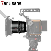7Artisans 25mm 35mm 50mm T1.05 Cine Lens APS-C MF for Fuji X Sony E M43 Canon RF Leica Sigma L Mount ZCAM BMPCC 4K Cameras