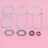 Crankcase Cylinder Muffler Gaskets Oil Seal Kit For Stihl MS341 MS361 MS 361 Chainsaw Parts 11350071050 9640 003 1560