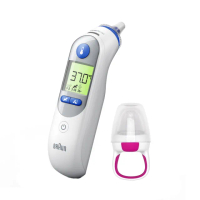 【BRAUN 百靈】耳溫槍 IRT6525(內含21個耳套)