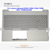 Orig New 5CB0U42538 Gy For Lenovo ideapad S540-15IWL S540-15IML Upper Case Palmrest with Us keyboard KB Bezel C Shell Backlight