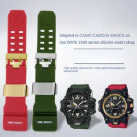 Resin watchband for Casio G-Shock big mud king GWG-1000-1A/A3/1A1 GB/GG series Sport soft silicone rubber mans watch strap 24mm