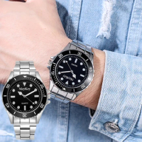 Green Relogio Masculino Fashion Watch Men Luxury Noctilucous Clock Steel Strap Big Brand Seiko Men's Quartz Watches Day Gifts