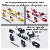 COD - AKSESORIS-VARIASI PAKET4 MOTOR HONDA PCX-PCX ABS-JALU BANDUL STANG DLL