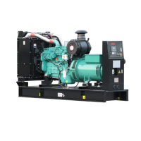 Generator with heat exchanger sea water pump marine use with license 20 to 200kva