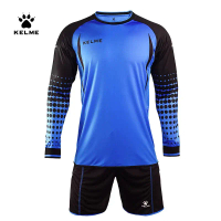 Áo thủ môn bóng đá KELME tùy chỉnh, áo thủ môn nam tay dài, bộ đồ bóng đá kèm quần short có đệm bảo 