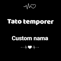 tato temporer custom nama 1 lembar (isi dobel banyak nama)