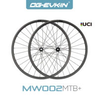 OG-EVKIN MW-002-D XC Carbon MTB Wheelset 29er 24mm Depth 15x110/12x148mm 6 Bolt Centre Lock Moiuntain Rim Speed 10s 11s 12s