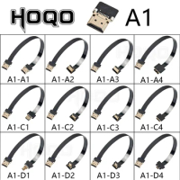 A1 ultra thin flat fpv HDMI-Compatible Cable flexible mini hdmi to micro hdmi ribbon wire 30cm short fpc ffc