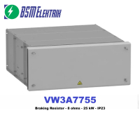 Schneider Electric VW3A7755 braking resistor, Altivar, 8 ohms, 25 kW, IP23