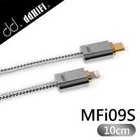 ddHiFi MFi09S Lightning(公)轉Type-C(公)OTG線(10cm)
