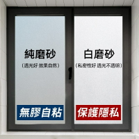 窗戶貼 玻璃窗貼 無膠靜電 客製化 抗UV 玻璃貼紙 遮陽隔熱 霧面貼膜 浴室衛生間辦公室窗戶 玻璃紙 防窺玻璃貼窗戶