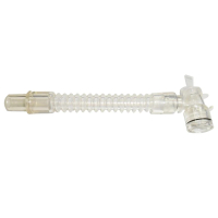 Anesthesia CPAP Breathing Circuit Group Silicone L-shaped Extension Tube Tracheostomy Elbow Circuit 
