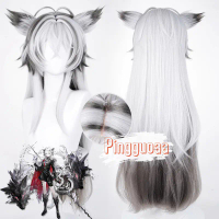 Arknights Lappland The Decadenza Cosplay Tóc giả tổng hợp dài 80cm chịu nhiệt Chic Gift Perfect For 