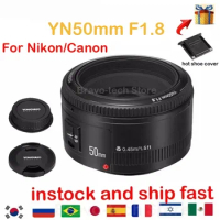 New Lens YN50mm F1.8 F1.8II EF 50mm f/1.8 Auto Focus YN50 Aperture AF Camera For Canon EOS 60D 70D 5D2 5D3 600D DSLR Camera