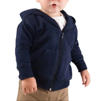 Jaket Anak Laki-Laki Umur 5 Bulan Sampai 6 Tahun Hoodie Polos Bahan Fleece perempuan unisex