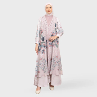 Dress Wanita Premium Elegan Simpel Adem Lengan Panjang Alira Vastramode