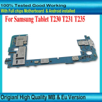 Unlocked For Samsung Galaxy Tab 4 7.0 T231 T230 T235 3G&amp;WIFI 8GB Motherboard Full Working Logic Mother Circuit Board