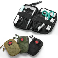 Tactical First Aid Pouch, Molle EMT Pouches Rip-Away Military IFAK Medical Bag Outdoor Emergency Survival Kit Quick Release