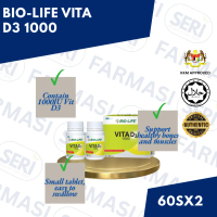 BIO-LIFE VITA D3 1000 60SX2 SUPPLEMENT CALCIUM Vitamin