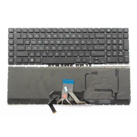 New US RGB (Colorful Backlight） Backlit Keyboard for Laptop HP Omen Plus 17CB 17-CB 17-CB1000 X 17-CB0000