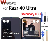 3.6" Second External LCD For Motorola Razr 40 Ultra LCD Display Touch Screen Digitizer Assembly Replacement For Razr 40Ultra LCD