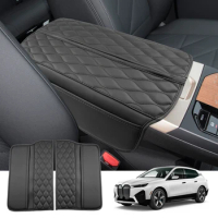 RUIYA Car Central Control Armrest Pad for BMW iX I20 EV 2022 2023 Armrest Container Auto Interior BMW iX I20 Accessories 2023