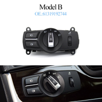 ชุดสวิตช์ไฟหน้าแบบปุ่มหมุนสำหรับ BMW 5S 5GT 6S 7S X3 X4 F02 F01 F10 F11 F07 F06 F12 F25 F26 61316803