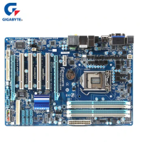 Gigabyte GA-H55-UD3H Motherboard For Intel H55 DDR3 SATA II USB2.0 16B LGA 1156 H55 UD3H Desktop Mainboard Systemboard Used