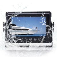 Factory direct 7 Inch Waterproof Portable Monitor Lcd Touch bottom Monitor With waterproof Housing on stock