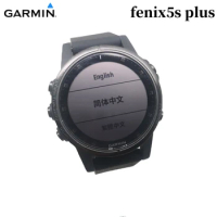 Refurbished GARMIN FENIX5s PLUS 42mm GPS WiFi 10ATM Marathon swim golf cycling mountaineering multifunctional smart watch