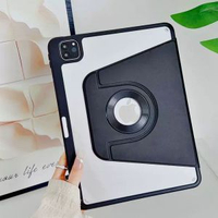 適用小米平板6/6 Pro(11英寸)保護套帶筆槽可旋轉全包亞克力