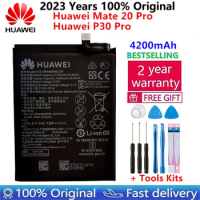 2023 Years 100% original 4200mAh HB486486ECW Mobile Phone Battery For Huawei P30 Pro Mate20 Pro Mate 20 Pro +Tools